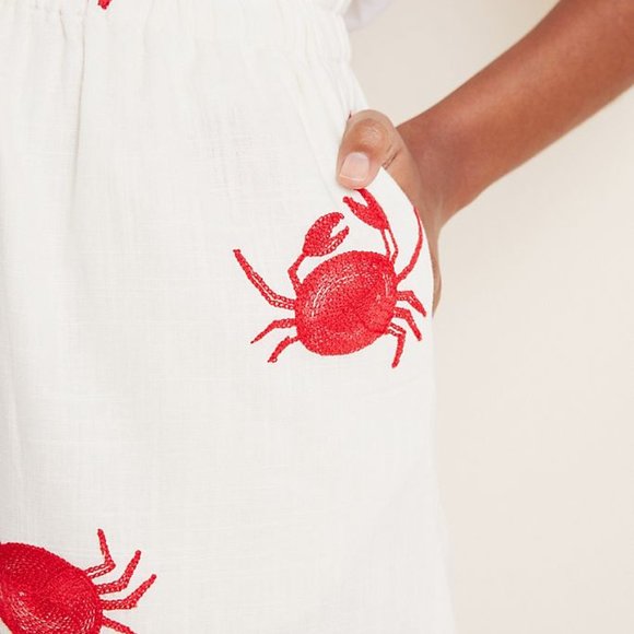 NWT Anthropologie Beach Day Embroidered Shorts - Picture 5 of 6